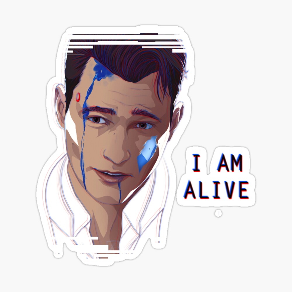 Connor / Detroit: Become Human Postcard for Sale by sunavaire