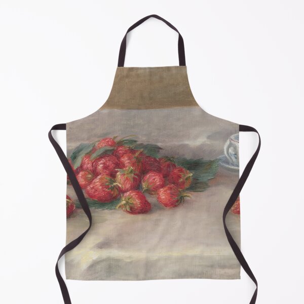 Item preview, Strawberries by Pierre-Auguste Renoir: Impressionist Kitchen Wall Art Poster designed and sold by artofuniverse.