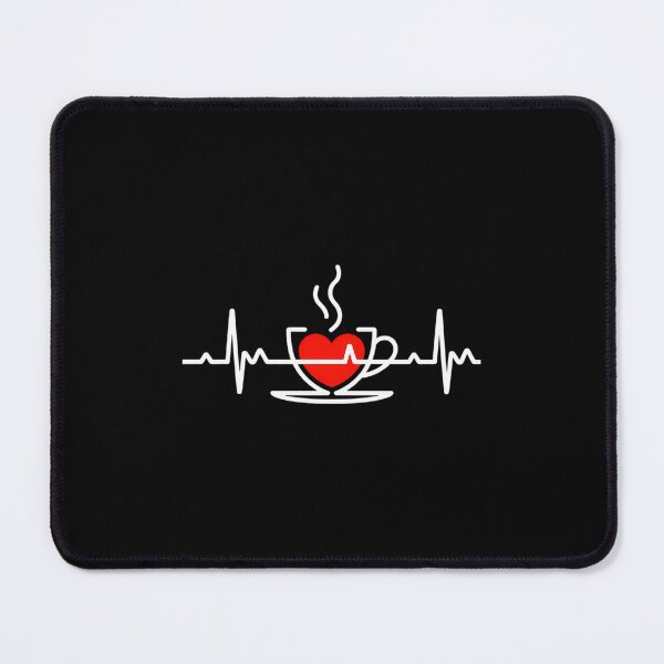 Item preview, Coffee Heartbeat, Heart-Beats for Coffee designed and sold by FaithAbbott.