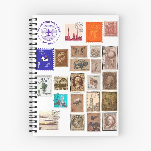 Item preview, travel stamps designed and sold by Vishal Raj.
