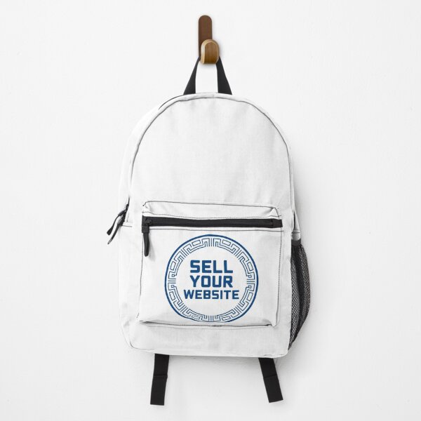 Item preview, Sell Your Website Greek Maze Border Tech Entrepreneur Sticker designed and sold by PixelWaveBD.