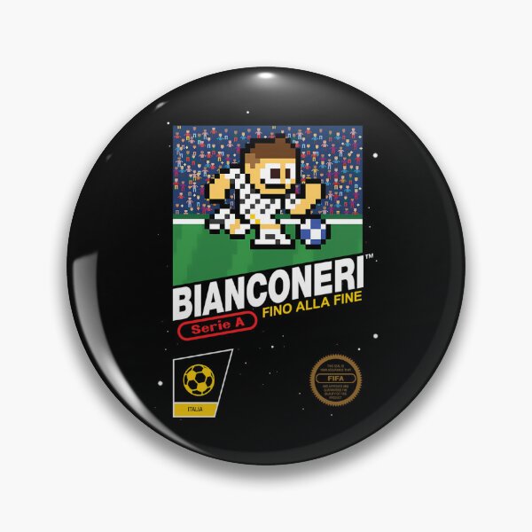 Item preview, I Bianconeri 8bit Football designed and sold by BZAFE.