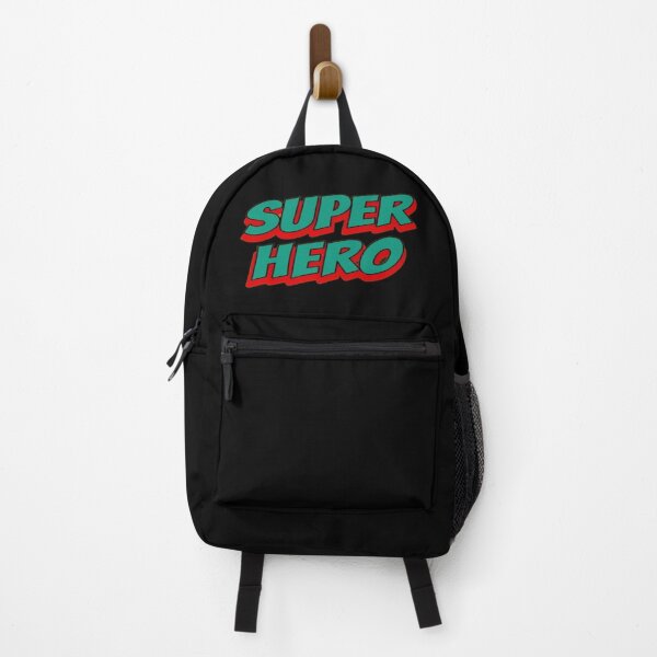 Item preview, Bold Comic “SUPER HERO” Text Art – Retro Pop Style Typography for Posters, Kids Rooms & Branding designed and sold by Bright Nest Studio.