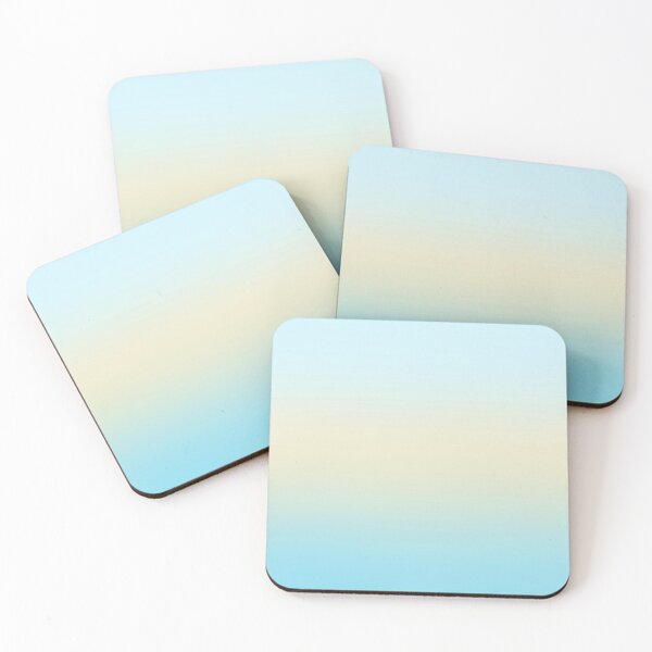 Item preview, Light Blue and Yellow Color Gradient designed and sold by JulzPink.