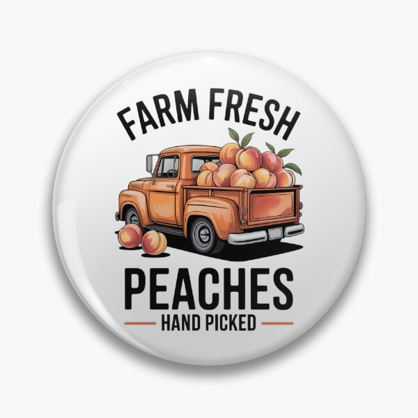 Item preview, Farm Fresh Peaches Hand Picked Peach Peachy Summer Vibes designed and sold by FaithAbbott.