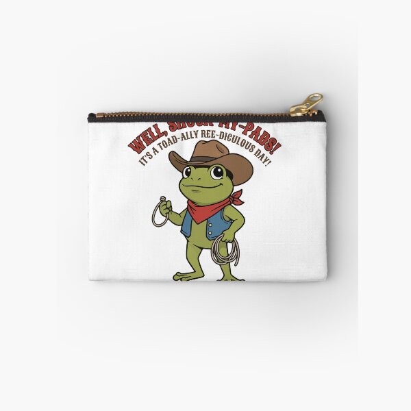 Item preview, Cowboy Frog Pun Illustration designed and sold by Floomart.