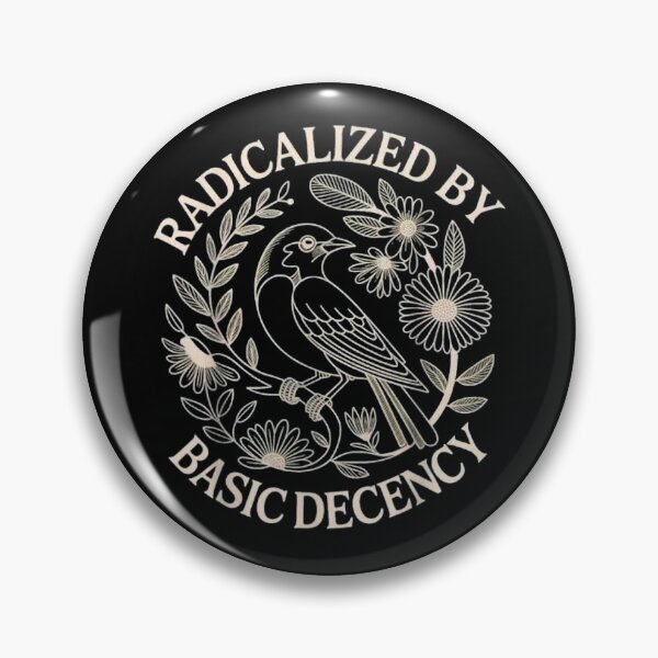Item preview, Radicalized By Basic Decency Floral Empowerment Feminist Design designed and sold by michealhunt1.