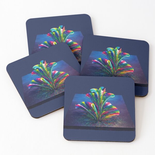 Item preview, Cosmic Paint Bloom – Psychedelic Abstract Explosion designed and sold by BigBobInk.
