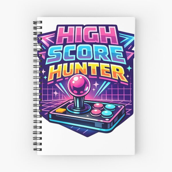 Item preview, High Score Hunter Retro Arcade Gamer designed and sold by athenaVart.