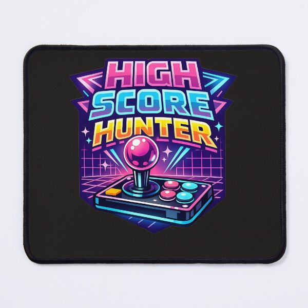 Item preview, High Score Hunter Retro Arcade Gamer designed and sold by athenaVart.