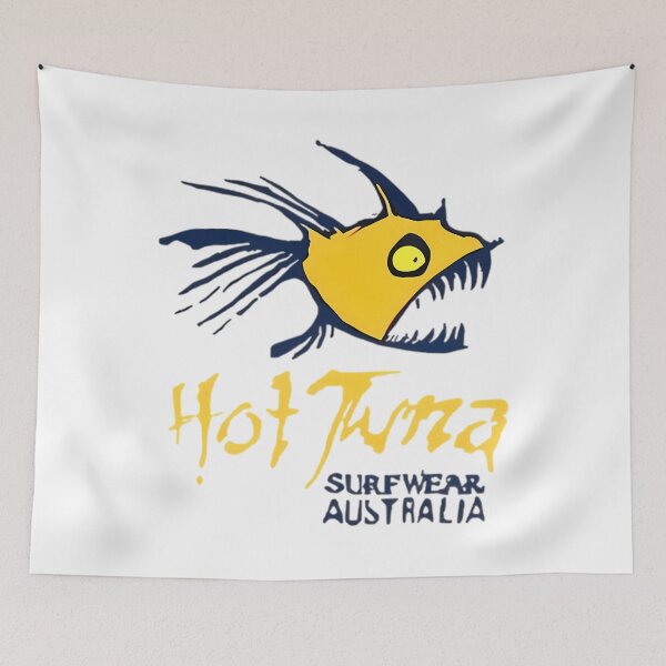 Item preview, Hot Tunas Surfwears Australias - Retro Fish Logo designed and sold by NorbetGuaDDS.