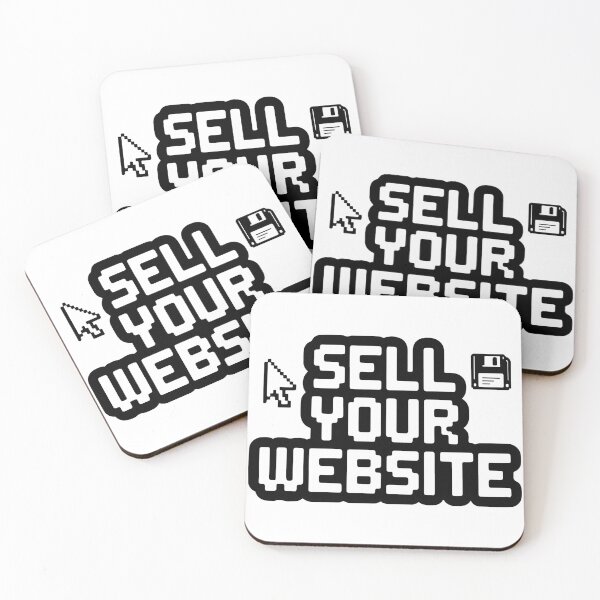Item preview, Sell Your Website Retro Pixel Art Tech Entrepreneur Sticker designed and sold by PixelWaveBD.