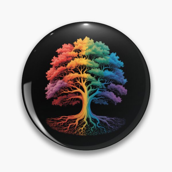 Item preview, Gay Pride Month Tree LGBTQ Ally Rainbow Lesbian designed and sold by FaithAbbott.