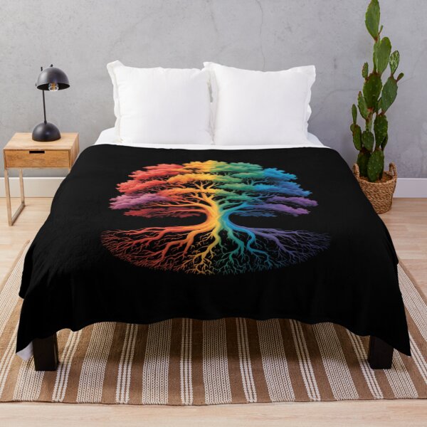 Item preview, Gay Pride Month Tree LGBTQ Ally Rainbow Lesbian designed and sold by FaithAbbott.