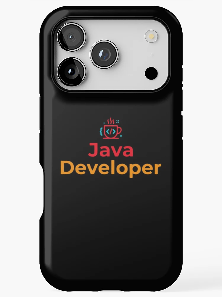 Thumbnail 1 of 4, iPhone Case, Java Developer Coding Shirt designed and sold by KurtByteStudio.