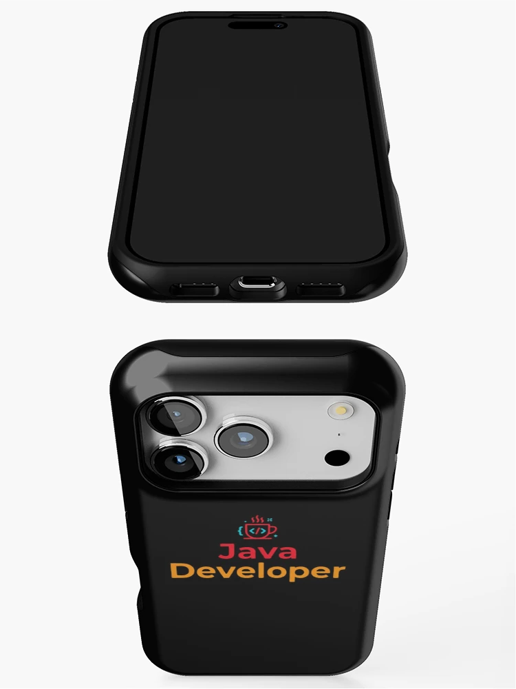 Thumbnail 3 of 4, iPhone Case, Java Developer Coding Shirt designed and sold by KurtByteStudio.