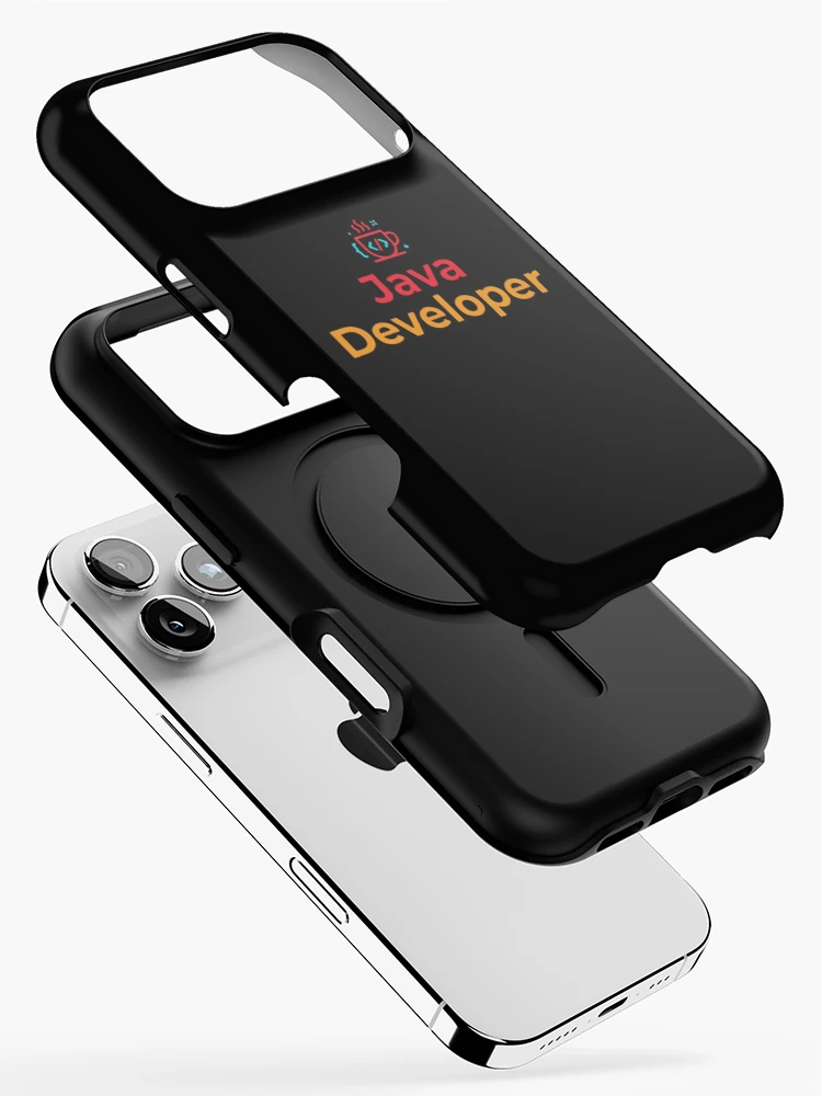 Thumbnail 2 of 4, iPhone Case, Java Developer Coding Shirt designed and sold by KurtByteStudio.