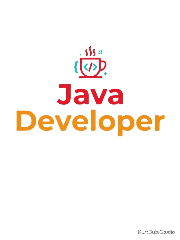 Thumbnail 4 of 4, Graphic T-Shirt, Java Developer Coding Shirt designed and sold by KurtByteStudio.