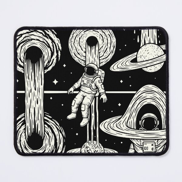 Item preview, Cosmic Echoes: Surreal Astronaut Space Void designed and sold by 14blast.