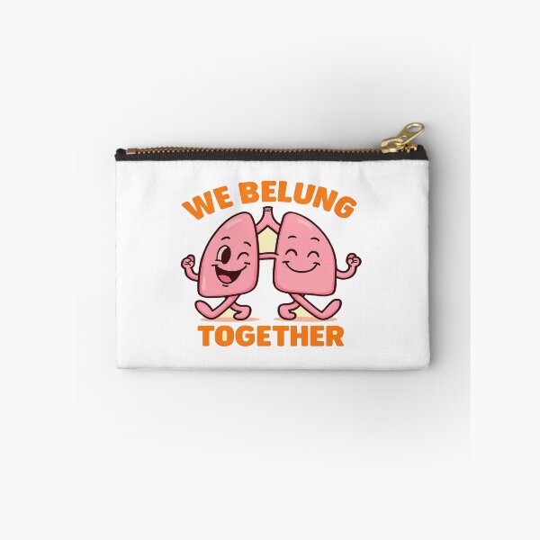 Item preview, Cute “We Belung Together” Pun Illustration – Whimsical Anatomy Art for Gifts, Cards & Decor designed and sold by Bright Nest Studio.