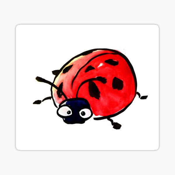Ladybird Sticker