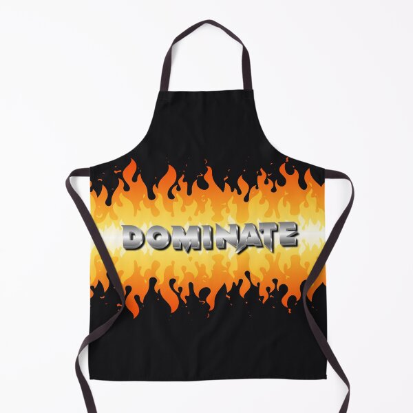 Item preview, DOMINATE Flame Typography – Bold Fire Motivation Streetwear Design designed and sold by CHANCHANAI.