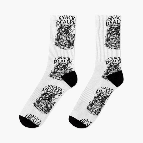 Item preview, Funny Snack Dealer Raccoon – Cool Trash Panda Snack Lover Design designed and sold by DoodloraStudio.