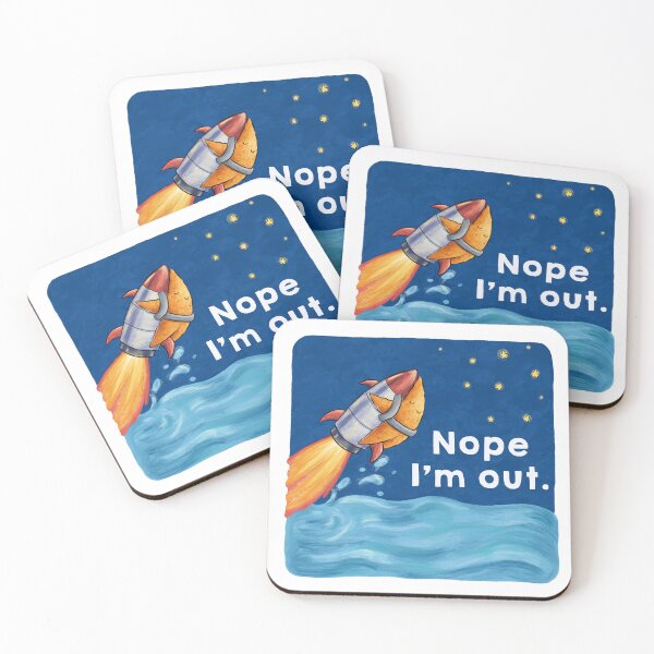 Item preview, Funny Starfish Meme – Underwater Chaos Ocean Humor designed and sold by art-injoy.