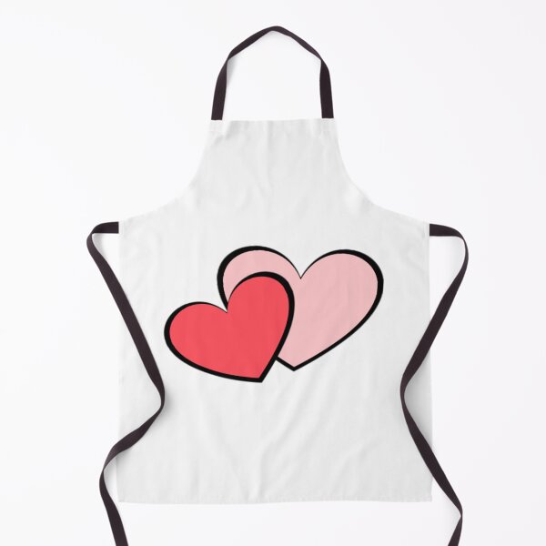 Item preview, Two Interlocking Cute Romantic Hearts Graphic designed and sold by BloomWart.