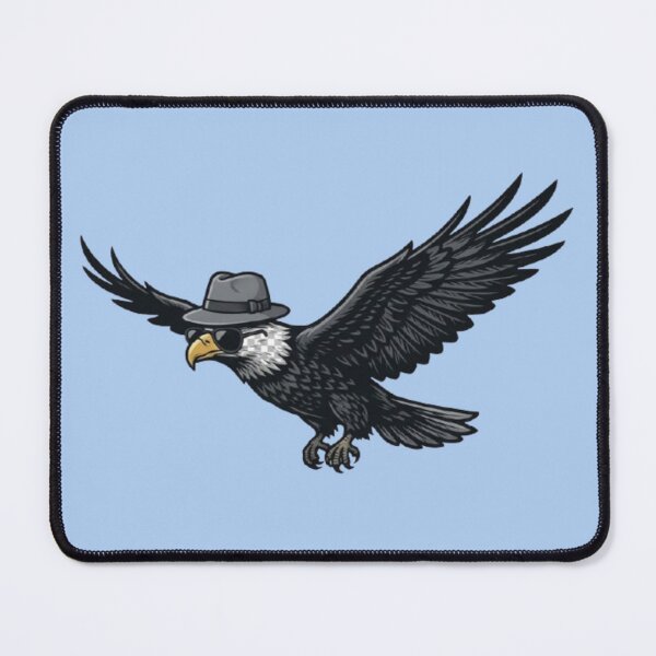 Item preview, Cool Eagle – Urban Patriotic Whimsy Design designed and sold by Dogandesighn.