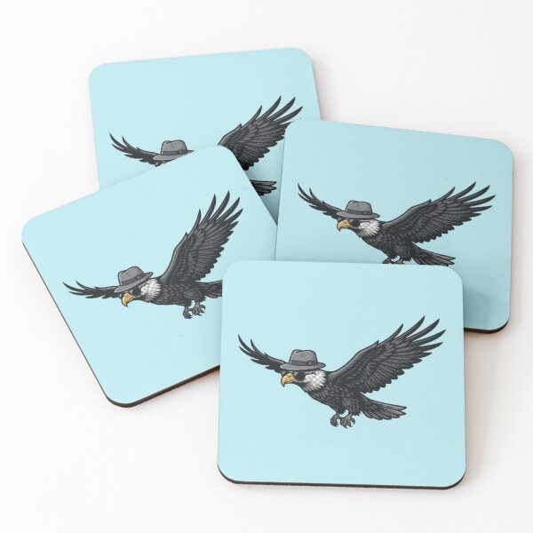 Item preview, Cool Eagle – Urban Patriotic Whimsy Design designed and sold by Dogandesighn.