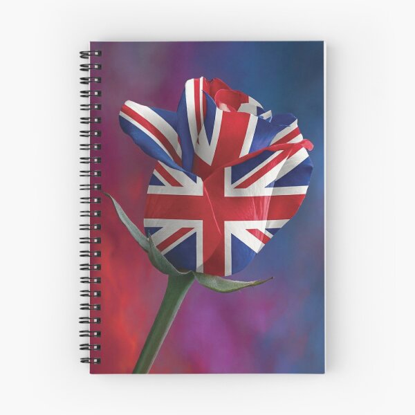 Item preview, Vibrant United Kingdom Union Jack Rose Art designed and sold by DGtaLrtcom.