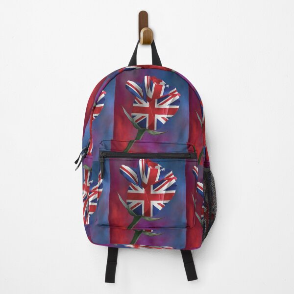 Item preview, Vibrant United Kingdom Union Jack Rose Art designed and sold by DGtaLrtcom.