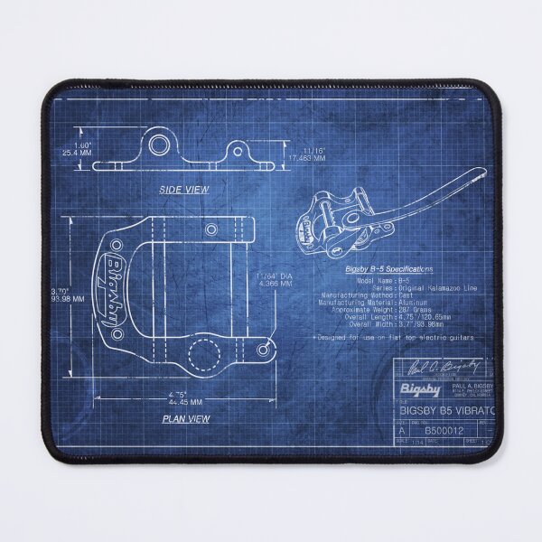 Item preview, Bigsby B5 blueprint designed and sold by Ex-Supermodel.