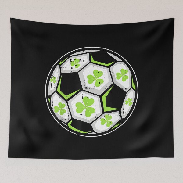 Item preview, Soccer Ball Shamrock St Patricks Day Clover Sport Boys Girls designed and sold by KatherynSGardne.