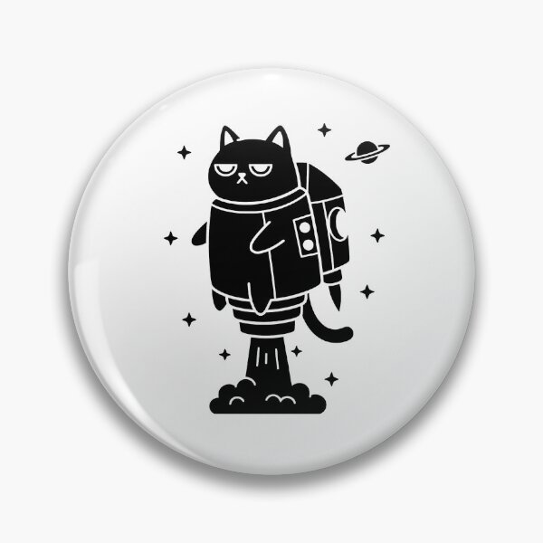 Item preview, Jetpack Kitty designed and sold by ZeroGKitty.