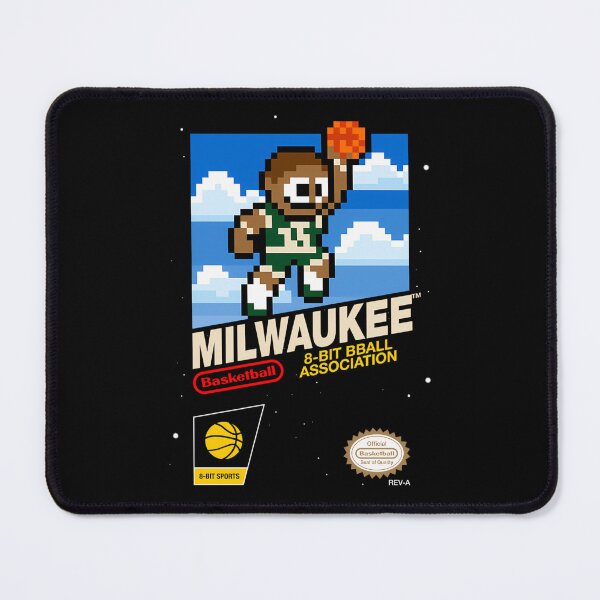 Item preview, Milwaukee Bucks 8bit Videogame Cart  designed and sold by CreateFashion.