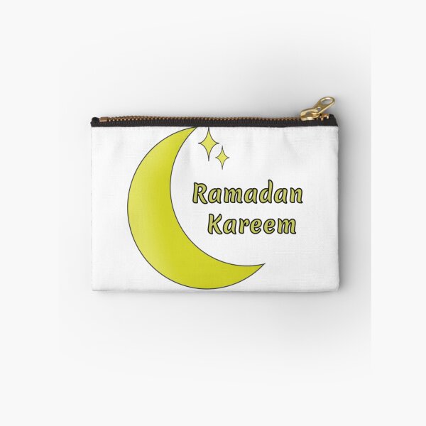 Item preview, Minimalist Ramadan Kareem Crescent Moon And Stars designed and sold by BloomWart.