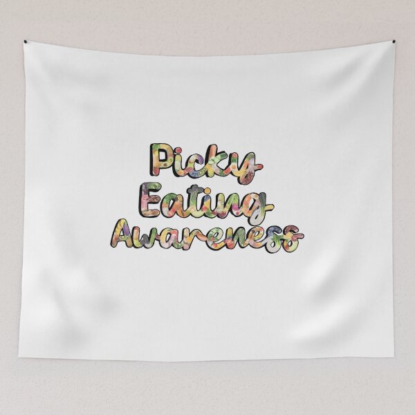 Item preview, Picky Eating Awareness - Original Text Print designed and sold by DesignsByADiva.