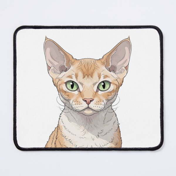 Item preview, Devon Rex Cat designed and sold by saphira-art.