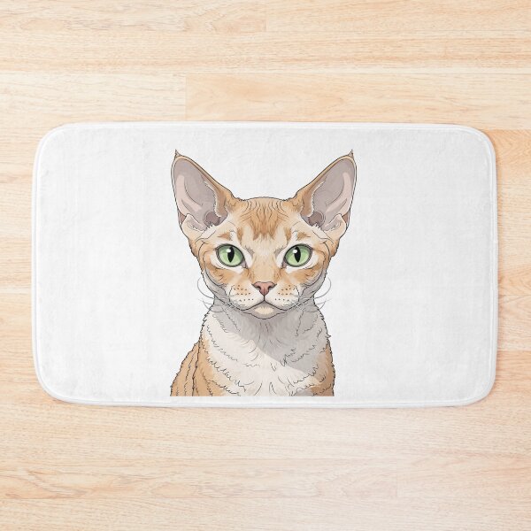 Item preview, Devon Rex Cat designed and sold by saphira-art.