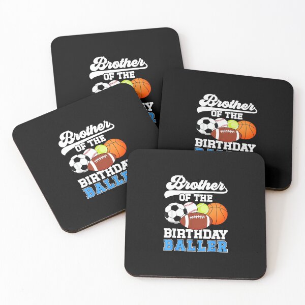 Item preview, Sports Brother Of The Birthday Baller Sports Family Party designed and sold by KatherynSGardne.