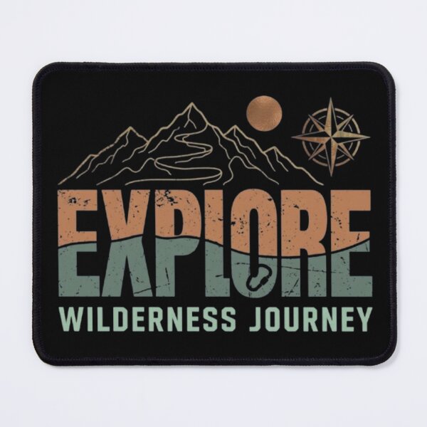 Item preview, Explore – Wilderness Journey Emblem Design designed and sold by Dogandesighn.