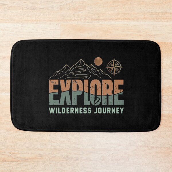 Item preview, Explore – Wilderness Journey Emblem Design designed and sold by Dogandesighn.