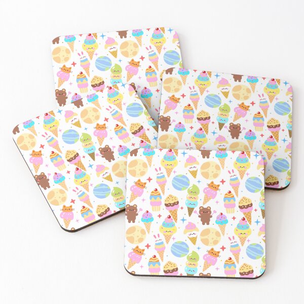 Item preview, Ice Cream Planet Party Seamless  designed and sold by KJackArtwork.