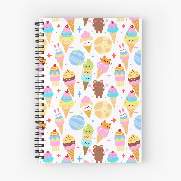 Item preview, Ice Cream Planet Party Seamless  designed and sold by KJackArtwork.
