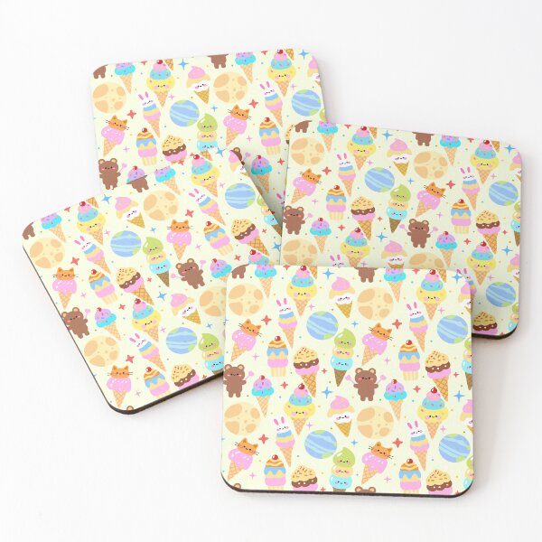 Item preview, Ice Cream Planet Party Seamless  designed and sold by KJackArtwork.