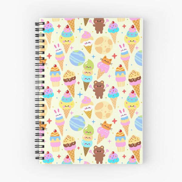 Item preview, Ice Cream Planet Party Seamless  designed and sold by KJackArtwork.