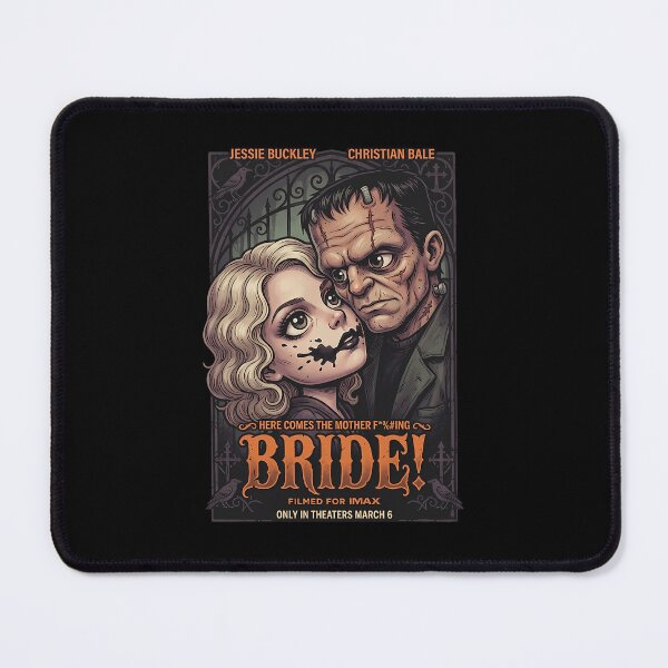 Item preview, Frankenstein And Bride In The Bride 2026 Poster designed and sold by RPGEnterprises.