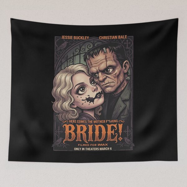 Item preview,  Frankenstein And Bride In The Bride 2026 Poster designed and sold by RPGEnterprises.